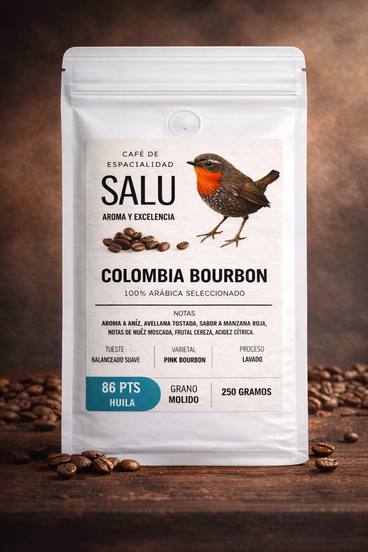 Café Colombia Bourbon 250 gramos